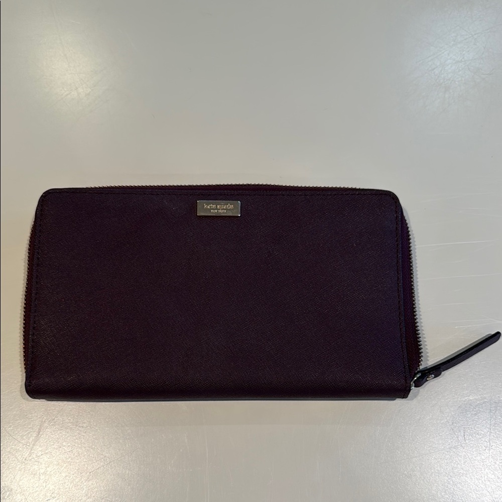 Kate Spade Saffiano Leather Travel Wallet